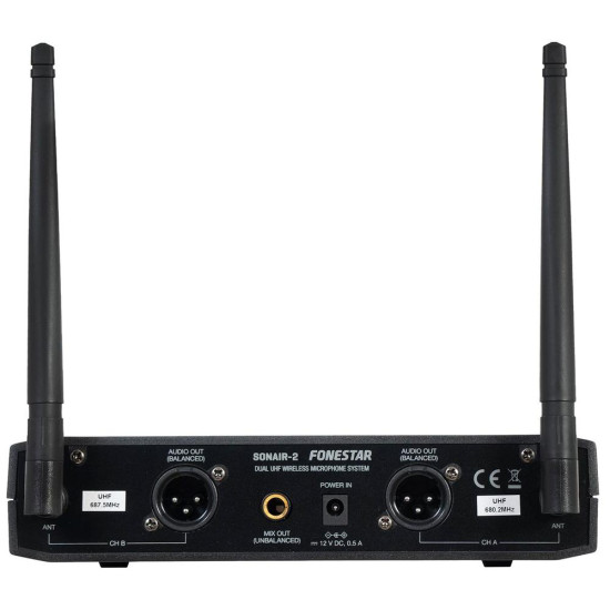 MICROFONO INALAMBRICO UHF FONESTAR SONAIR - 2MP Micrófonos MICROFONO INALAMBRICO UHF FONESTAR SONAIR - 2MP Micrófonos