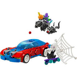 LEGO MARVEL COCHE CARRERAS SPIDERMAN Y
