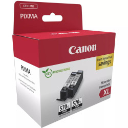 PACK CARTUCHO TINTA CANON PGI - 570XL NEGRO