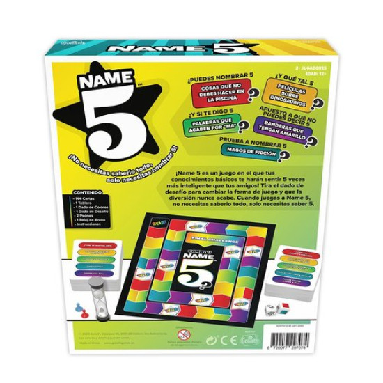 JUEGO MESA NAME 5 BIG BOX Juegos de mesa JUEGO MESA NAME 5 BIG BOX Juegos de mesa