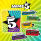 JUEGO MESA NAME 5 BIG BOX Juegos de mesa JUEGO MESA NAME 5 BIG BOX Juegos de mesa