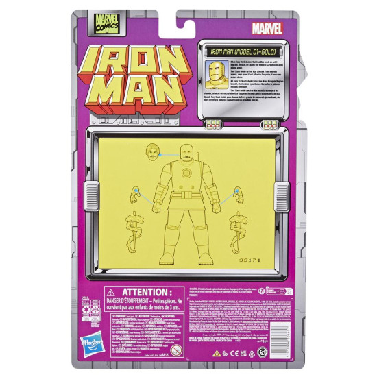 FIGURA HASBRO MARVEL LEGENDS SERIES IRON Figuras