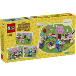 LEGO ANIMAL CROSSING FIESTA CUMPLEAÑOS AZULINO