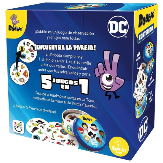 JUEGO MESA DOBBLE DC UNIVERSE Juegos de mesa JUEGO MESA DOBBLE DC UNIVERSE Juegos de mesa