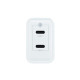 CARGADOR USB PARED COOLBOX 35W 2 Cargadores para móviles CARGADOR USB PARED COOLBOX 35W 2 Cargadores para móviles