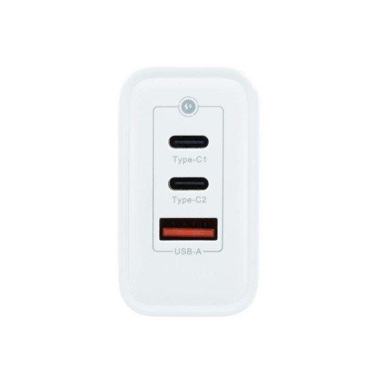 CARGADOR USB PARED COOLBOX 65W 2 Cargadores para móviles CARGADOR USB PARED COOLBOX 65W 2 Cargadores para móviles