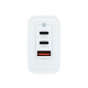 CARGADOR USB PARED COOLBOX 65W 2 Cargadores para móviles CARGADOR USB PARED COOLBOX 65W 2 Cargadores para móviles