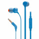 AURICULARES INTRAUDITIVOS JBL T160 BLUE Auriculares AURICULARES INTRAUDITIVOS JBL T160 BLUE Auriculares
