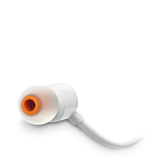 AURICULARES INTRAUDITIVOS JBL T160 WHITE Auriculares AURICULARES INTRAUDITIVOS JBL T160 WHITE Auriculares