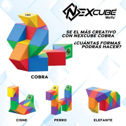 JUEGO LÓGICA ROMPECABEZAS GOLIATH NEXCUBE COBRA