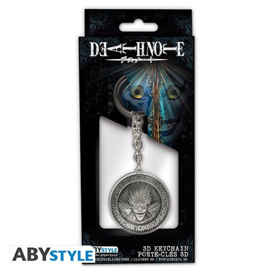 LLAVERO 3D ABYSTYLE DEATH NOTE MEDALLON Llaveros LLAVERO 3D ABYSTYLE DEATH NOTE MEDALLON Llaveros
