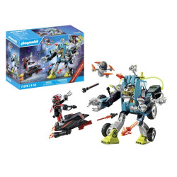 PLAYMOBIL ROBOT VS PLANEADOR