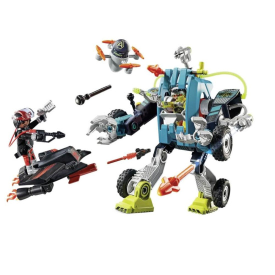PLAYMOBIL ROBOT VS PLANEADOR Playmobils PLAYMOBIL ROBOT VS PLANEADOR Playmobils