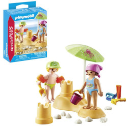 PLAYMOBIL NIÑOS CON CASTILLO ARENA
