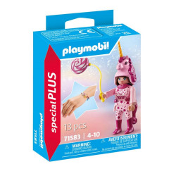 PLAYMOBIL NIÑA CON TRAJE UNICORNIO