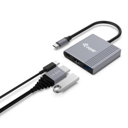 DOCKING STATION EQUIP USB TIPO C