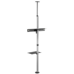 SOPORTE SUELO A TECHO TV EQUIP
