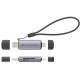 LECTOR TARJETAS EXTERNO CONCEPTRONIC USB TIPO Lector de memorias LECTOR TARJETAS EXTERNO CONCEPTRONIC USB TIPO Lector de memorias