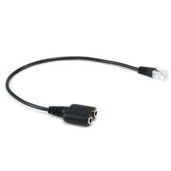 CABLE RJ9 A 2 X JACK