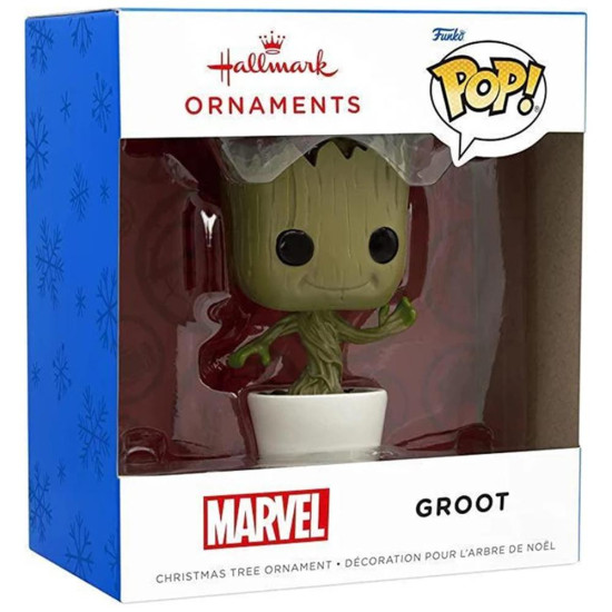 ADORNO NAVIDAD FUNKO MARVEL GROOT FIGURA Funkos