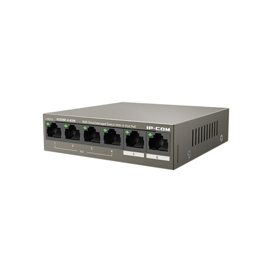 SWITCH IP - COM G2206P - 4 - 63W 6 PUERTOS Switch