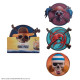 SET 4 POSAVASOS CINEREPLICAS ONE PIECE Tazas y vasos