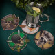 SET 4 POSAVASOS CINEREPLICAS ONE PIECE Tazas y vasos