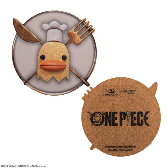 SET 4 POSAVASOS CINEREPLICAS ONE PIECE Tazas y vasos