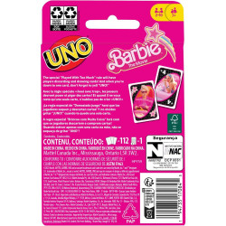 JUEGO CARTAS UNO BARBIE