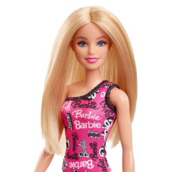 MUÑECA BARBIE MATTEL 65 ANIVERSARIO VESTIDO