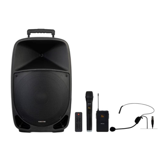 ALTAVOZ PORTATIL CON MICROFONO FONESTAR MALIBU - 315 Altavoces ALTAVOZ PORTATIL CON MICROFONO FONESTAR MALIBU - 315 Altavoces