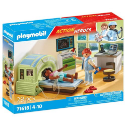 PLAYMOBIL ACTION HEROES: RESONANCIA CON PACIENTE