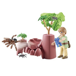 PLAYMOBIL WILTOPIA -  ROCAS CON ARAÑAS