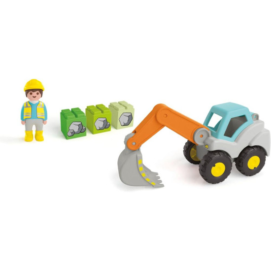 PLAYMOBIL JUNIOR PALA EXCAVADORA Playmobils PLAYMOBIL JUNIOR PALA EXCAVADORA Playmobils