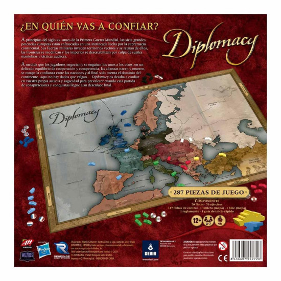 JUEGO MESA DEVIR DIPLOMACY Juegos de mesa JUEGO MESA DEVIR DIPLOMACY Juegos de mesa