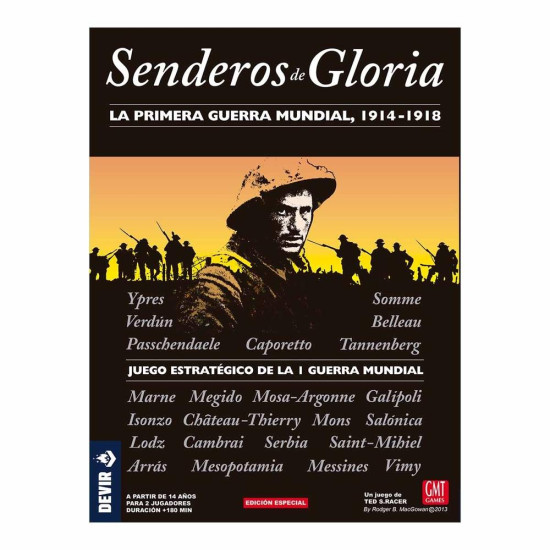 JUEGO MESA DEVIR SENDEROS GLORIA Juegos de mesa JUEGO MESA DEVIR SENDEROS GLORIA Juegos de mesa