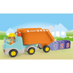 PLAYMOBIL JUNIOR CAMIÓN CONSTRUCCIÓN