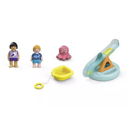 PLAYMOBIL JUNIOR AQUA: ISLA BAÑO CON
