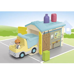 PLAYMOBIL JUNIOR CAMIÓN CON GARAJE