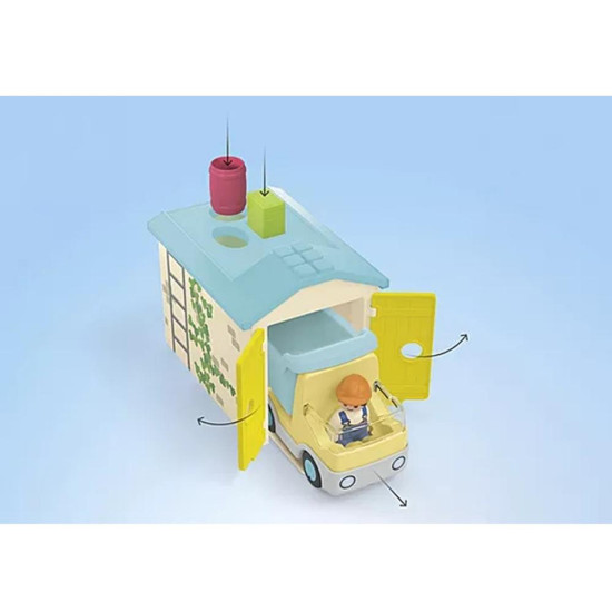 PLAYMOBIL JUNIOR CAMIÓN CON GARAJE Playmobils