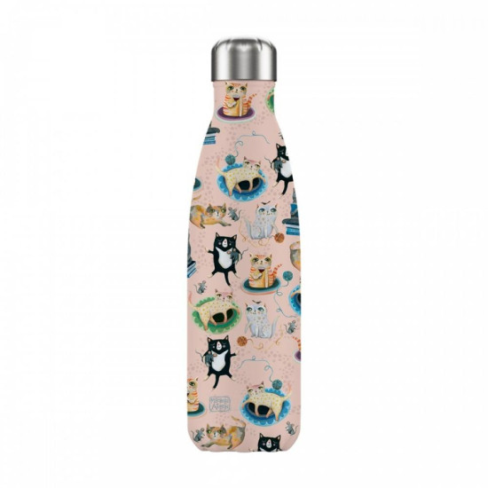 BOTELLA ISOTERMICA ENESCO CRAZY CATS Botellas frikis BOTELLA ISOTERMICA ENESCO CRAZY CATS Botellas frikis