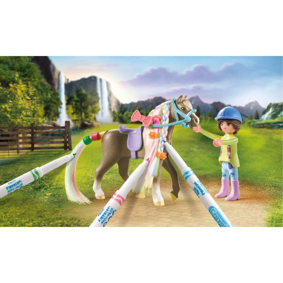 PLAYMOBIL SET CABALLO COLOREAR Playmobils PLAYMOBIL SET CABALLO COLOREAR Playmobils