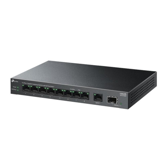 SWITCH TP - LINK LS1210GP 10 PUERTOS Switch SWITCH TP - LINK LS1210GP 10 PUERTOS Switch