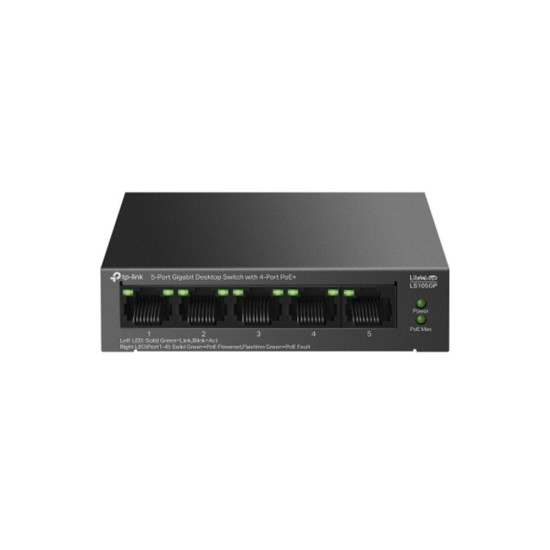 SWITCH TP - LINK LS105GP 5 PUERTOS Switch SWITCH TP - LINK LS105GP 5 PUERTOS Switch