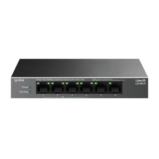 SWITCH TP - LINK LS106LP 6 PUERTOS Switch SWITCH TP - LINK LS106LP 6 PUERTOS Switch