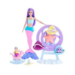 MUÑECA BARBIE MATTEL SIRENA JUEGO CUIDADO