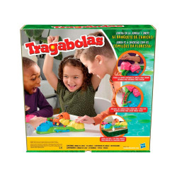 JUEGO MESA HASBRO TRAGABOLAS LOS TIPOPÓTAMOS