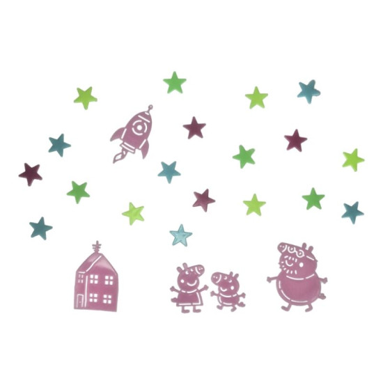 VINILO DECORATIVO PALADONE PEPPA PIG BRILLA Lampara merchandising VINILO DECORATIVO PALADONE PEPPA PIG BRILLA Lampara merchandising