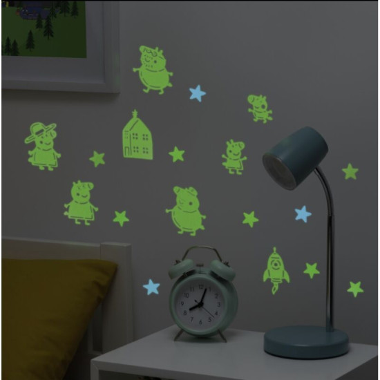 VINILO DECORATIVO PALADONE PEPPA PIG BRILLA Lampara merchandising VINILO DECORATIVO PALADONE PEPPA PIG BRILLA Lampara merchandising