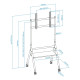 SOPORTE SUELO CON RUEDAS TOOQ IDREAMS Soportes monitores tv SOPORTE SUELO CON RUEDAS TOOQ IDREAMS Soportes monitores tv
